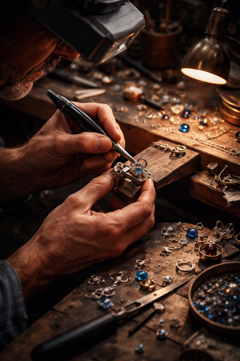 Jewellery artisan workshop