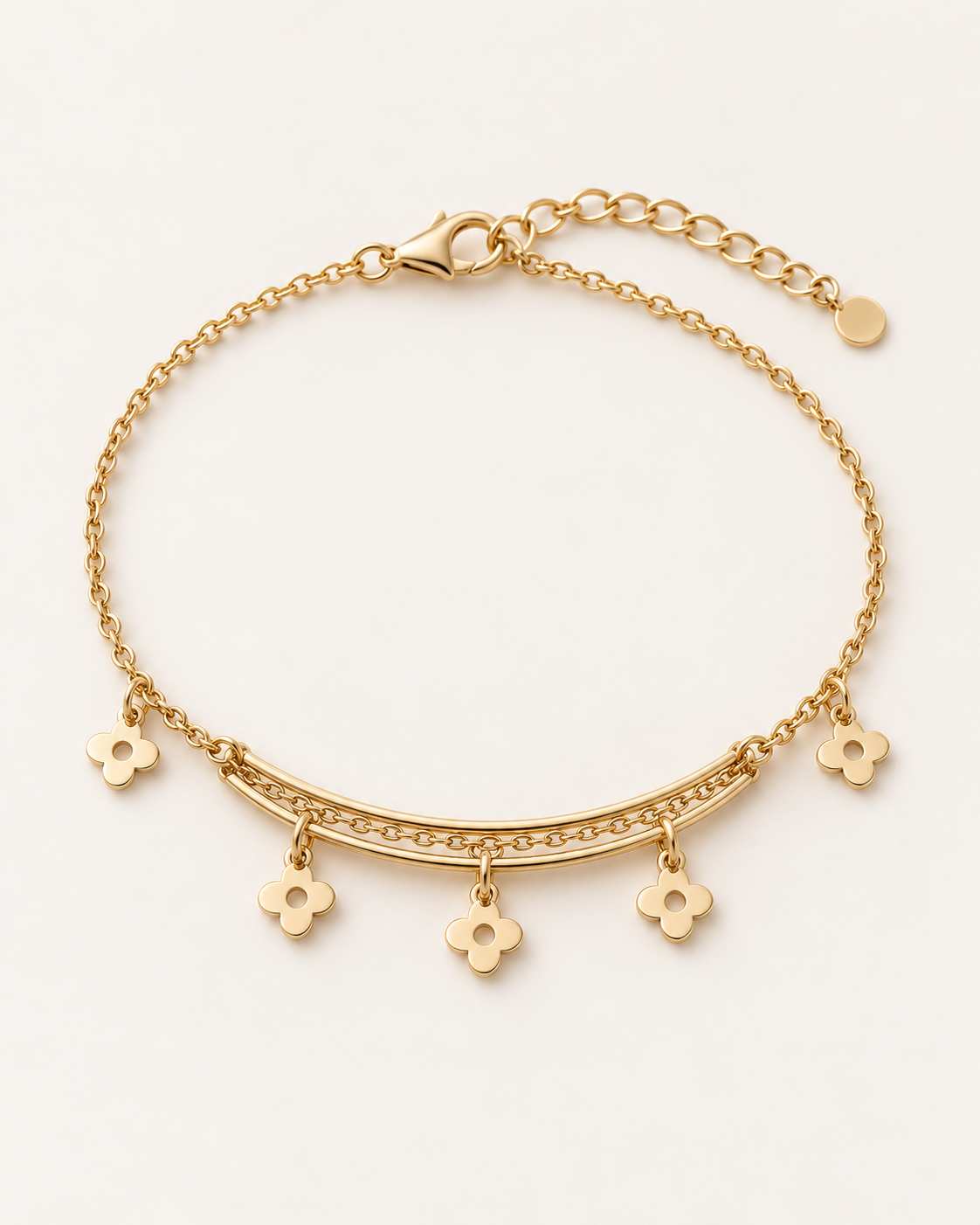 Klaverbedelarmband